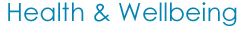 Health And Wellbeing